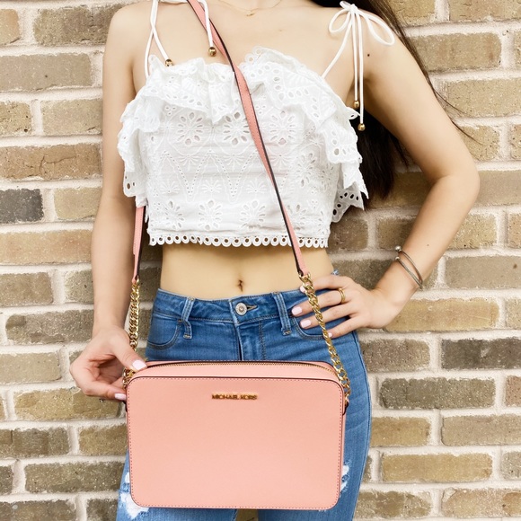 Gaby’sBags👜💕-NWT Michael Kors Large Crossbody🌸 - Picture 2 of 4